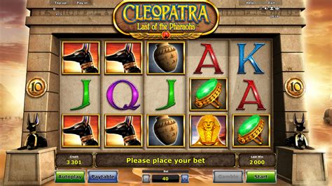 Выплаты и бонусная игра автомата Клеопатра: Последняя Из Фараонов